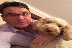 Portrait of author Martin John Dixon